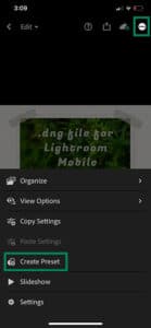 how to install lightroom presets for mobile
