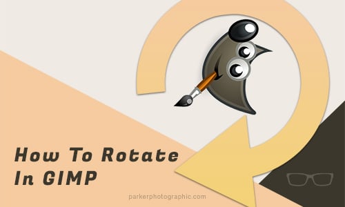 how to rotate an image in gimp