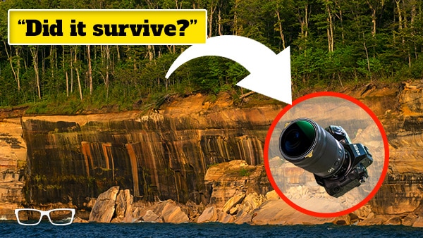 Here's what happened when my $7,965 camera… fell off a cliff...
